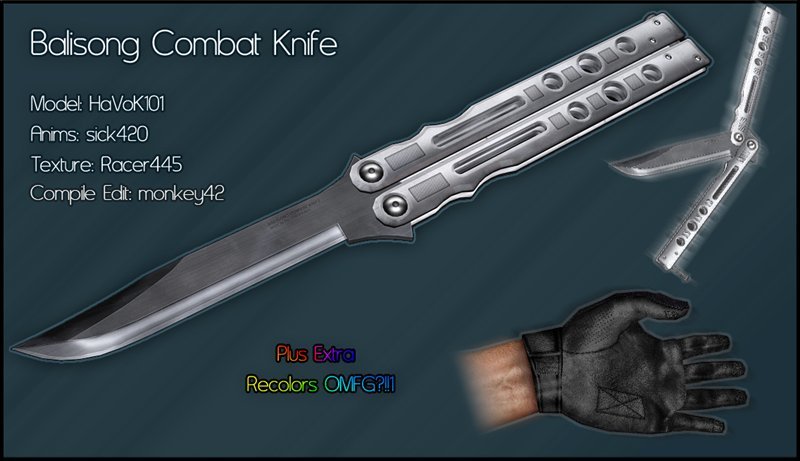 Balisong Combat Knife
