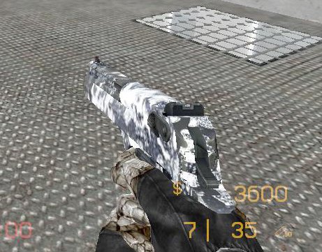 Arctic camo Deagle