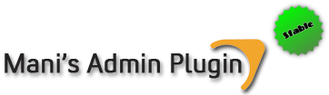 Mani admin plugin для css v61
